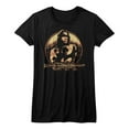 thumbnail image 1 of Conan The Barbarian Shield Black Junior Women's T-Shirt, 1 of 2