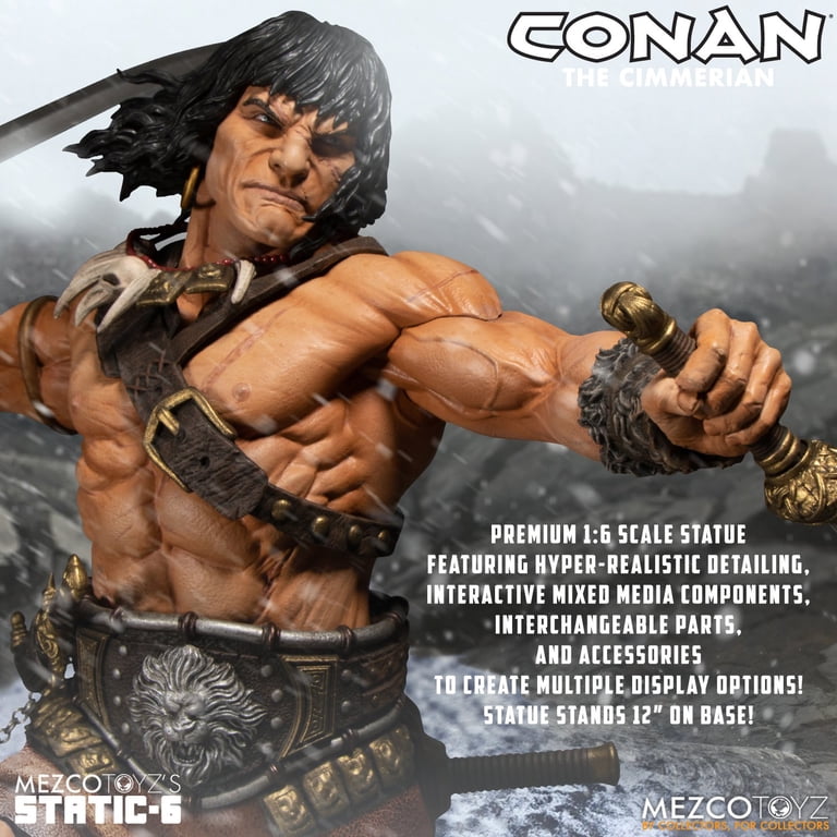 Statue Conan Le Barbare PCS - Ouvert Jamais Utilisé - Article De Collection