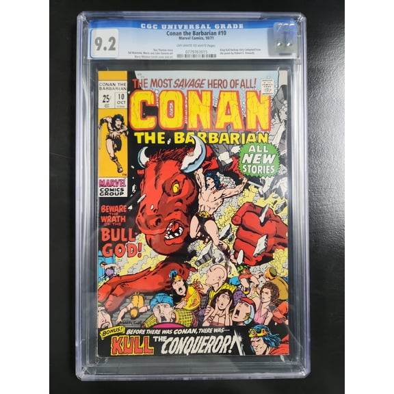 Conan the Barbarian #10 - CGC 9.2 Comic Book