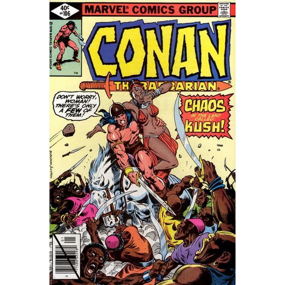 Conan the Barbarian #106 VF ; Marvel Comic Book