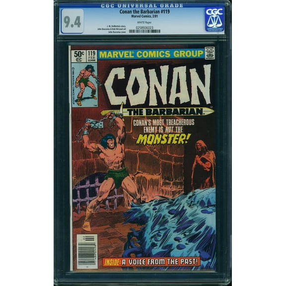 Conan the Barbarian #119 - CGC 9.4 Comic Book