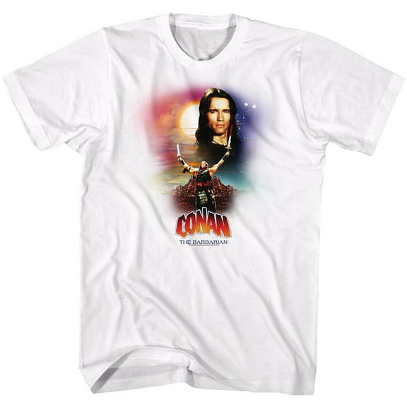 Conan The Barbarian Enough Said White Adult T-Shirt 4Xl