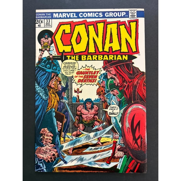 Conan the Barbarian #33 Comic Book