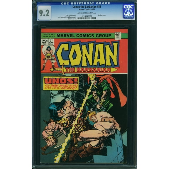 Conan the Barbarian #51 - CGC 9.2 Comic Book