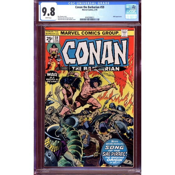 Conan the Barbarian #59 - CGC 9.8 Comic Book