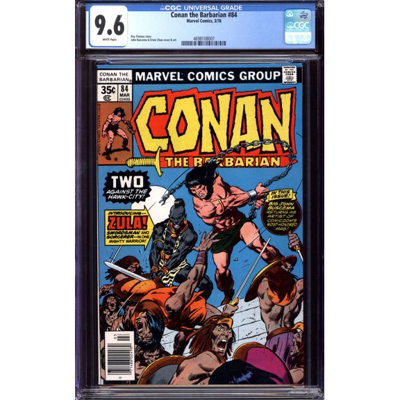 Conan the Barbarian #84 - CGC 9.6 Comic Book