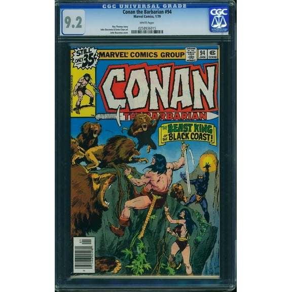Conan the Barbarian #94 - CGC 9.2 Comic Book