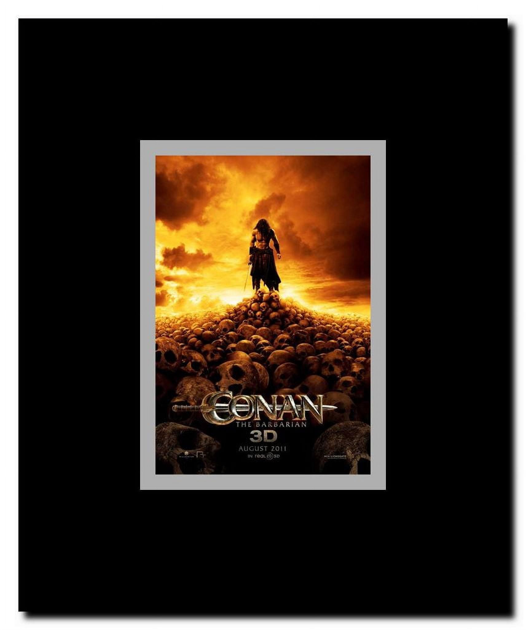 Conan the Barbarian Framed Movie Poster