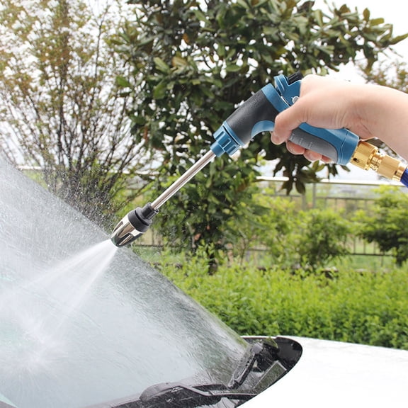 Conbo High Pressure Water Spray Gun, Extendable Car Wash And Garden Hose Nozzle, Adjustable Spray Pattern, Portable, Heavy Duty, Fast Cleaning For Vehicles Floors Pets Plants, Ergonomic Grip