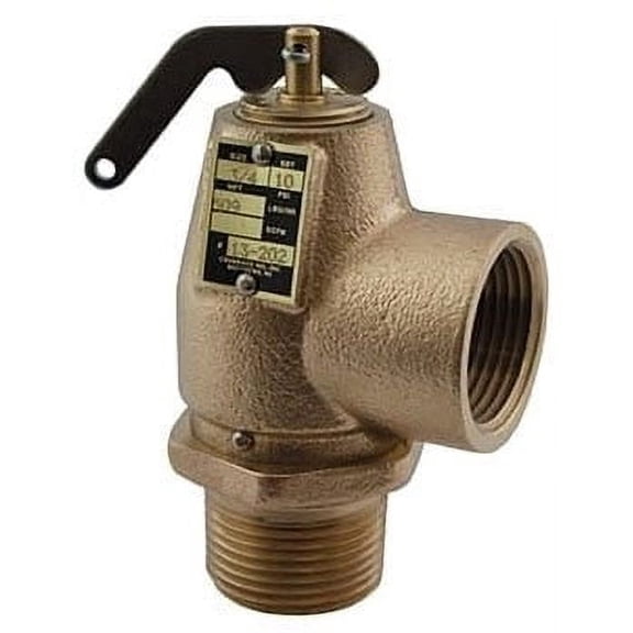 Conbraco 13213B15 - 1-1/4 X 1-1/2 15 Psi Relief Valve For Steam 1200