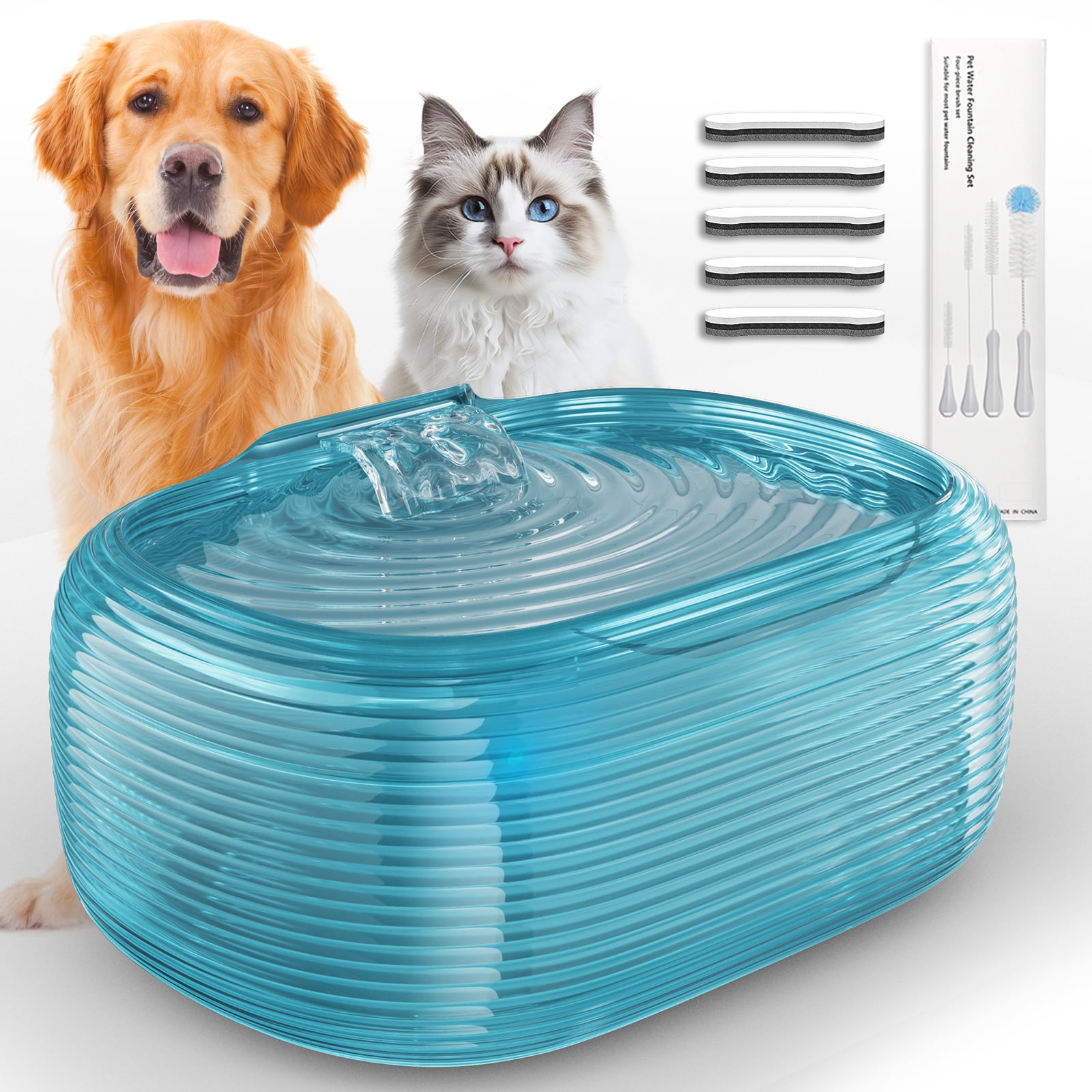 Conbriboy Pet Water Dispenser, Gallon/10 L Automatic Cat Water