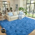 thumbnail image 1 of Conbriboy Rugs For Bedroomnon Slip 6x9ft Indoor Carpet For Nursery Kidscarpet For Living Room Bedroom Dining Room Office Home Decor Haze Blue, 1 of 12