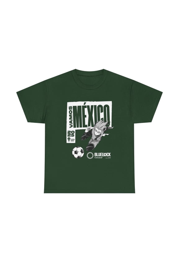 Concacaf x BLUE LOCK - "GO MEXICO: Chigiri in Gold Cup 2025" T-shirt – Where Soccer Meets Anime!
