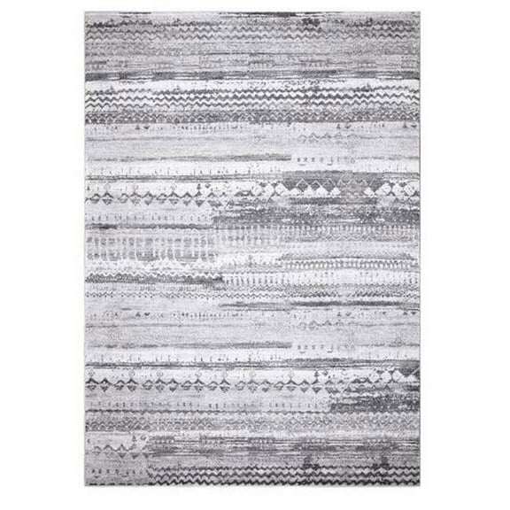 Concard Global Trading 32766 7 x 9 ft. Pienza Distressed Area Rug, Gray