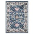 thumbnail image 1 of Concard Global Trading 72346 7 x 9 ft. Istanbul Border Area Rug, Navy, 1 of 4