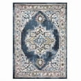 thumbnail image 1 of Concard Global Trading 72646 7 x 9 ft. Barclay Medallion Area Rug, Navy, 1 of 1
