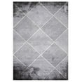 thumbnail image 1 of Concard Global Trading 80437 8 x 11 ft. Matrix Geometric Area Rug, Gray, 1 of 1