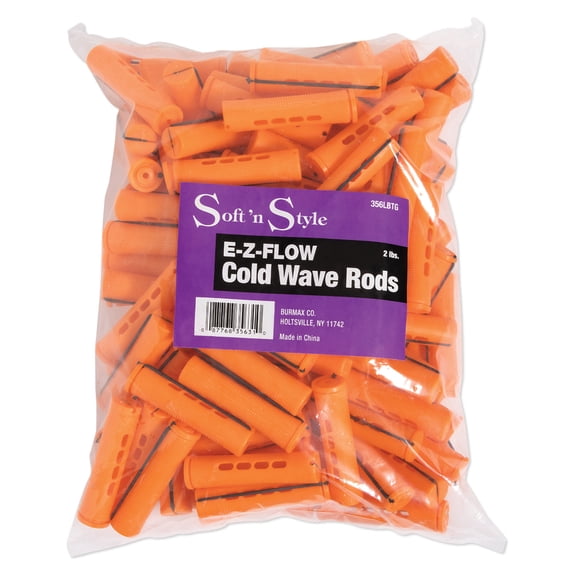 Concave Cold Wave Rods, Long Tangerine, 2 lbs #356LBTG