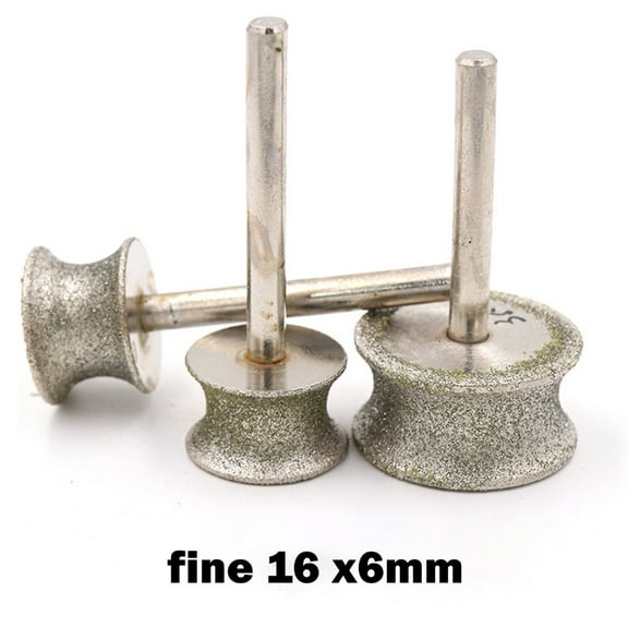 Concave Diamond Abrasive Wheel Arc Head Grinding Jewelry Carving Polishing tool