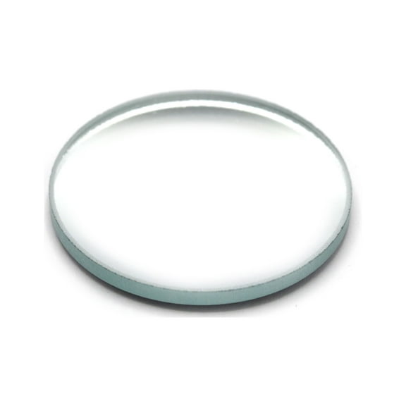 Concave Mirror, Glass, 38mm Diameter, 50mm Focal Length - Eisco Labs