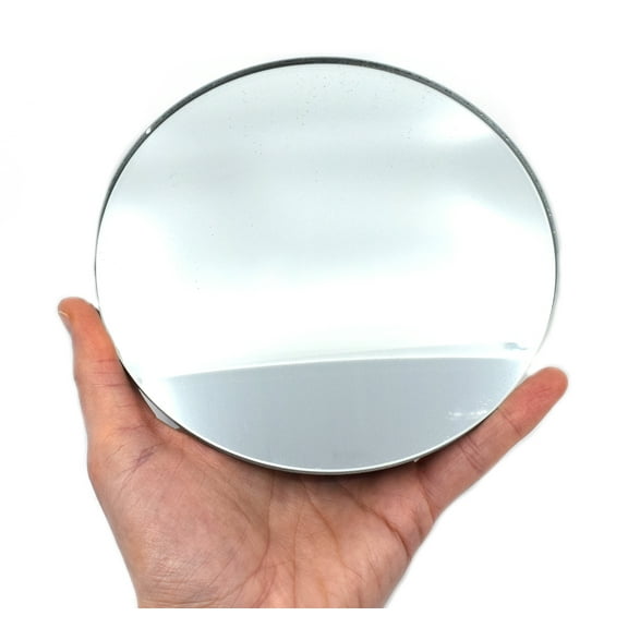 Concave Mirror - Glass, 5.9" (150mm) dia., 300mm Focal Length - Eisco Labs