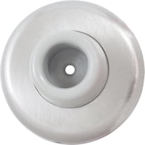 Stone Harbor Hardware Concave Wall Door Stop, 2-1/4 Inches, Satin Nickel