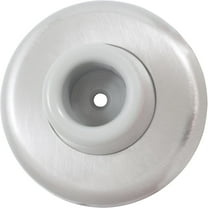 Concave Wall Door Stop, 2-1/4 Inches, Satin Nickel by Stone Harbor Hardware