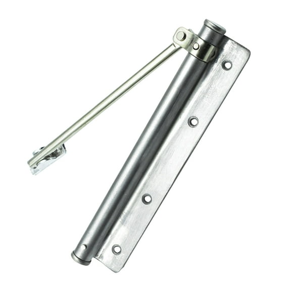 Concealed Door Closer Spring Hinge Chain Security Locks Silver