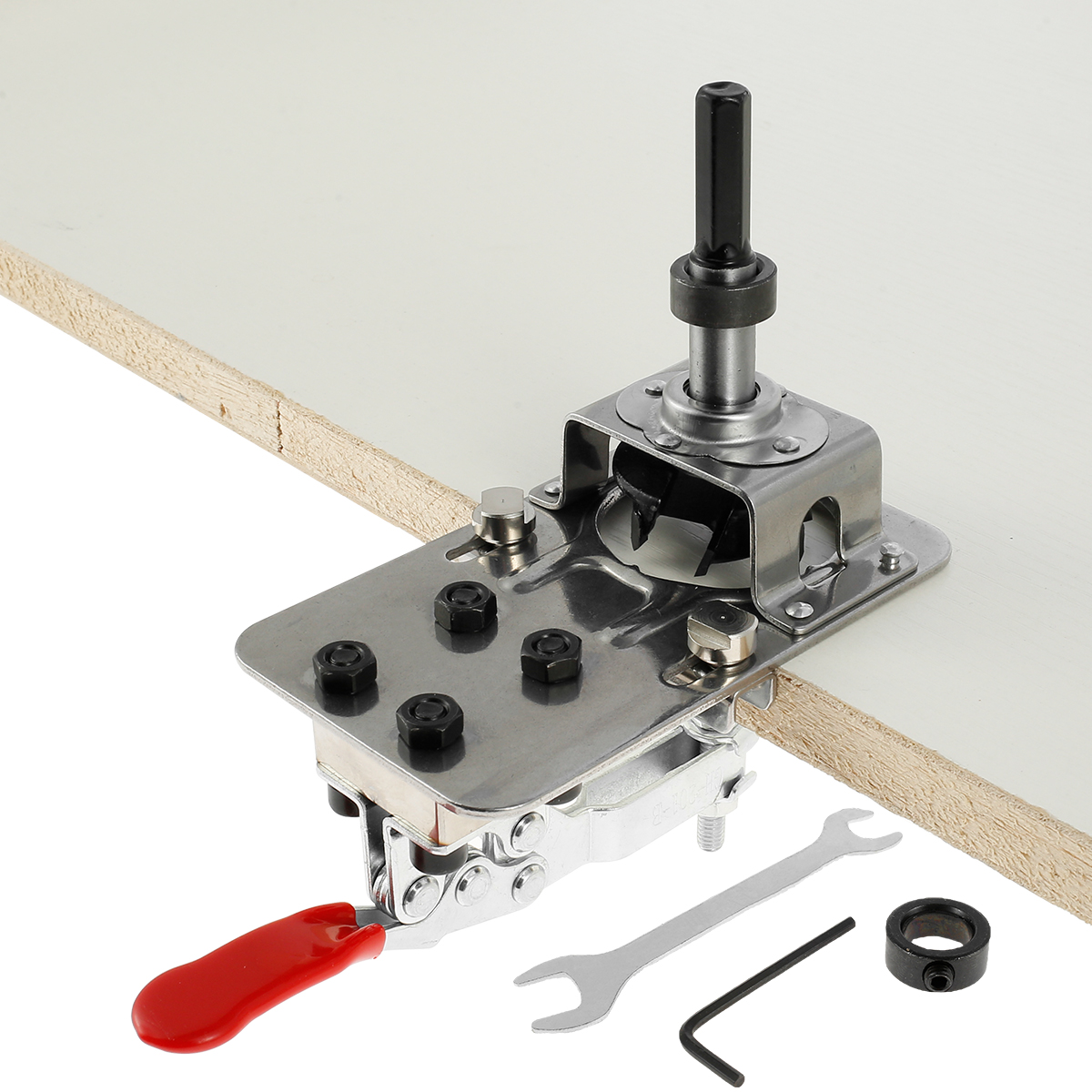 Concealed Door Hinge Jig 35mm Stainless Steel Locking Hinge Jig