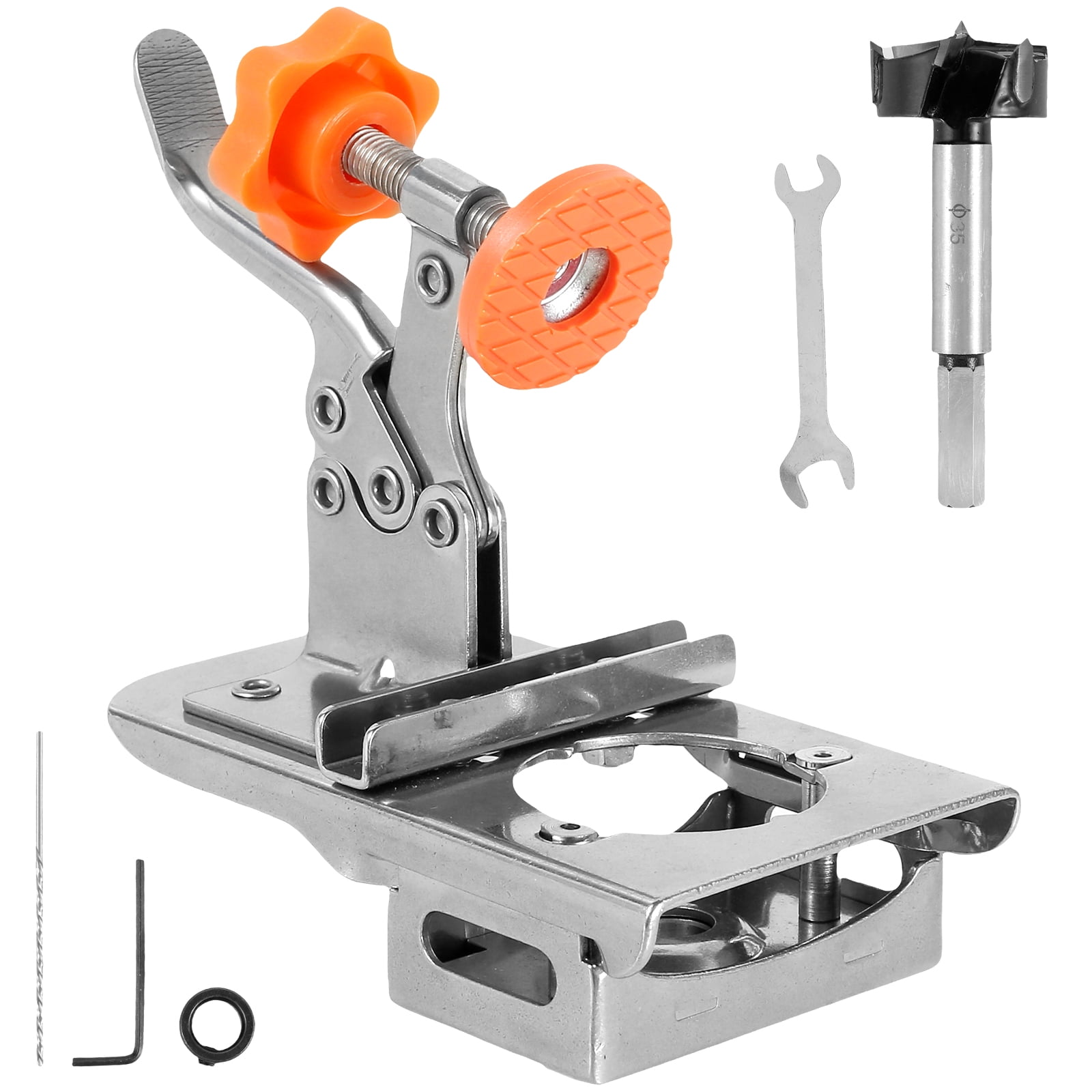 Concealed Door Hinge Jig 35mm Stainless Steel Locking Hinge Jig