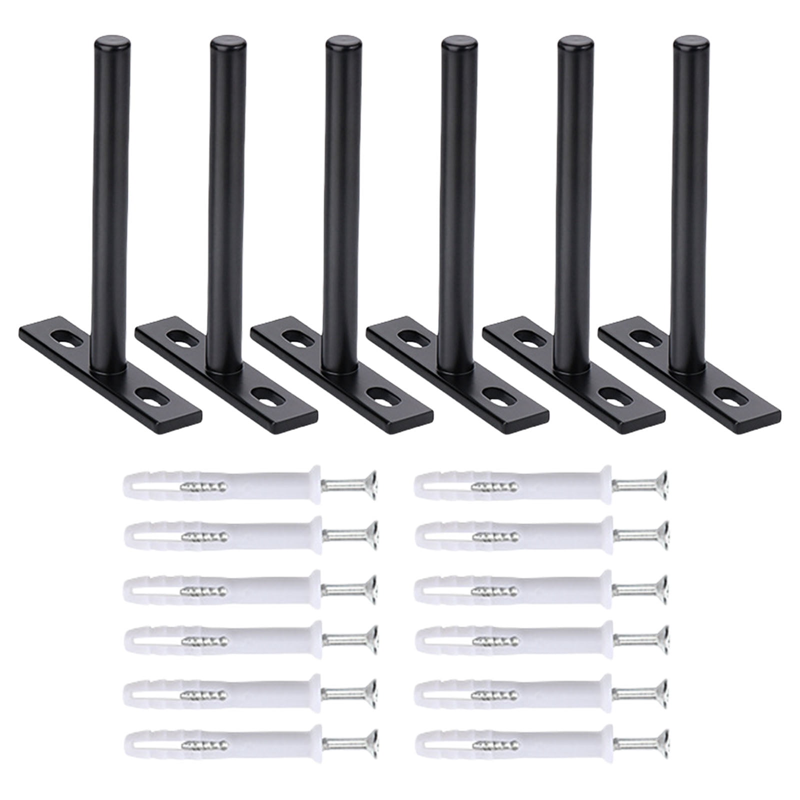 Concealed Floating Shelf Supports Unseen Wall Mounted Folding Table Shelf Brackets for Home decors & Space Optimization