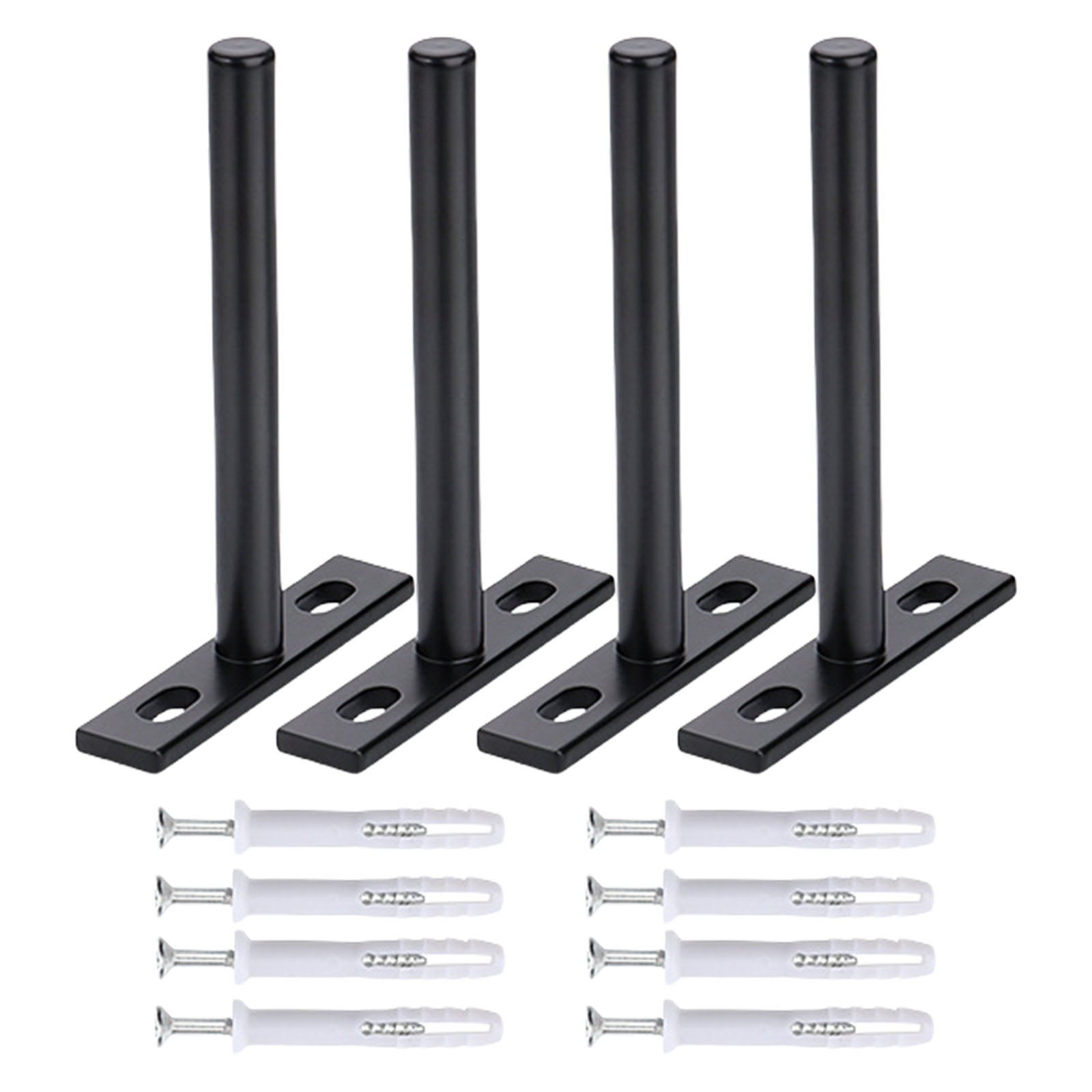 Concealed Floating Shelf Supports Unseen Wall Mounted Folding Table Shelf Brackets for Home decors & Space Optimization