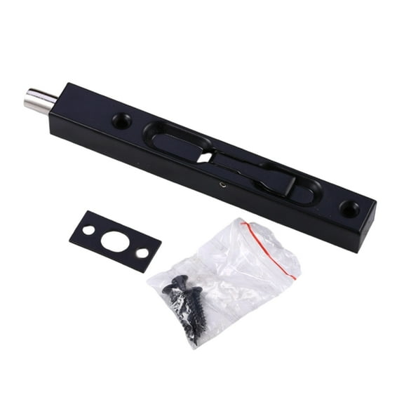 Concealed Flush Latches with Not Pry Reversible Turnpiece Flush Bolt Locking Device for Sliding French Storms Door