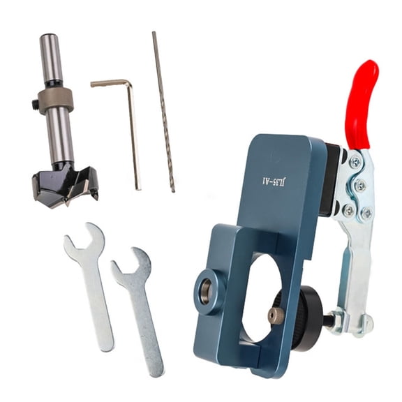 Concealed Hinge Jig 35mm Hole Puncher Locator Hole Drilling Guide Accessory
