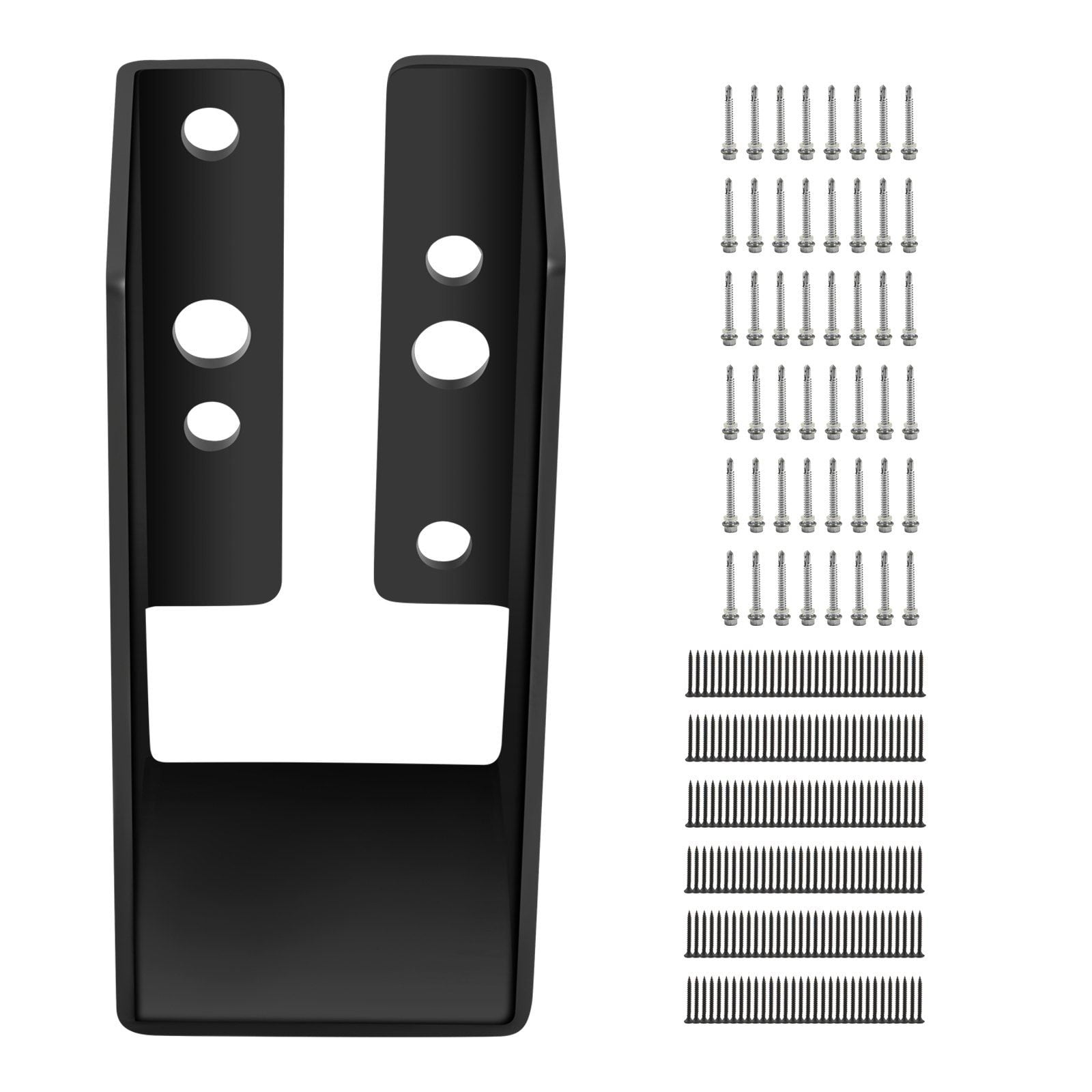 Concealed Joist Hanger 2x4 Outdoor Accent Concealed Flange Pack of 24 Q235 Steel Powder Coated Face Mount Bracket Inner 40x91 mm for Beam Swing