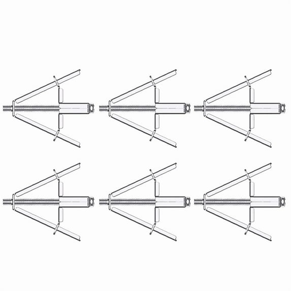 Concealed Junction Box Repair Device for 86-Type & 118-Type Electrical Boxes,Heavy-Duty Steel Wall Outlet Box Fixing Bracket with Serrated Ends,Easy Installation for Loose or Damaged Electrical Boxes