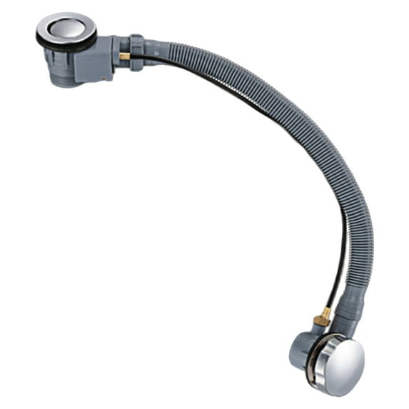 Concealed Overflows Drain Pipe Strong Bathtubs Drainages Systems Bathroom Accessory Simple Tool Without Mounting for Home Use