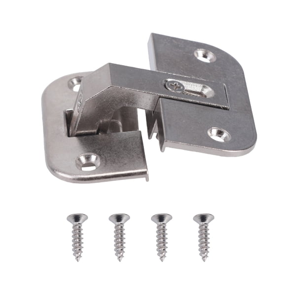 Concealed Pie Cut Corner Hinge High Strength Zinc Alloy Cabinet Hinges Hardware with Soft Close Function