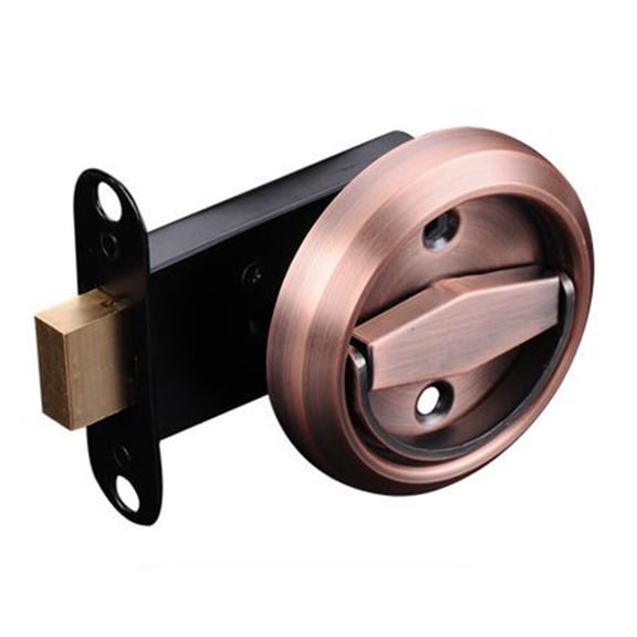 Concealed Pull Ring Lock Handle Invisible Recessed Door Handles Stainless Steel