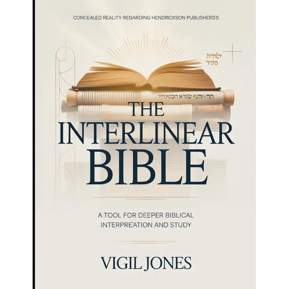 Concealed Reality Regarding Hendrickson Publishers's The Interlinear Bible: A Tool For Deeper Biblical Interpretation An, (Paperback)