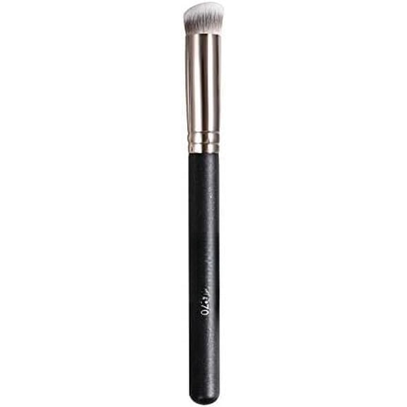 Concealer Brush Under Eye Mini Angled Flat Top Kabuki Nose Contour Brush for Concealing Blending Setting Buffing with  Liquid Cream  Pro Small Makeup Foundation brushes 270