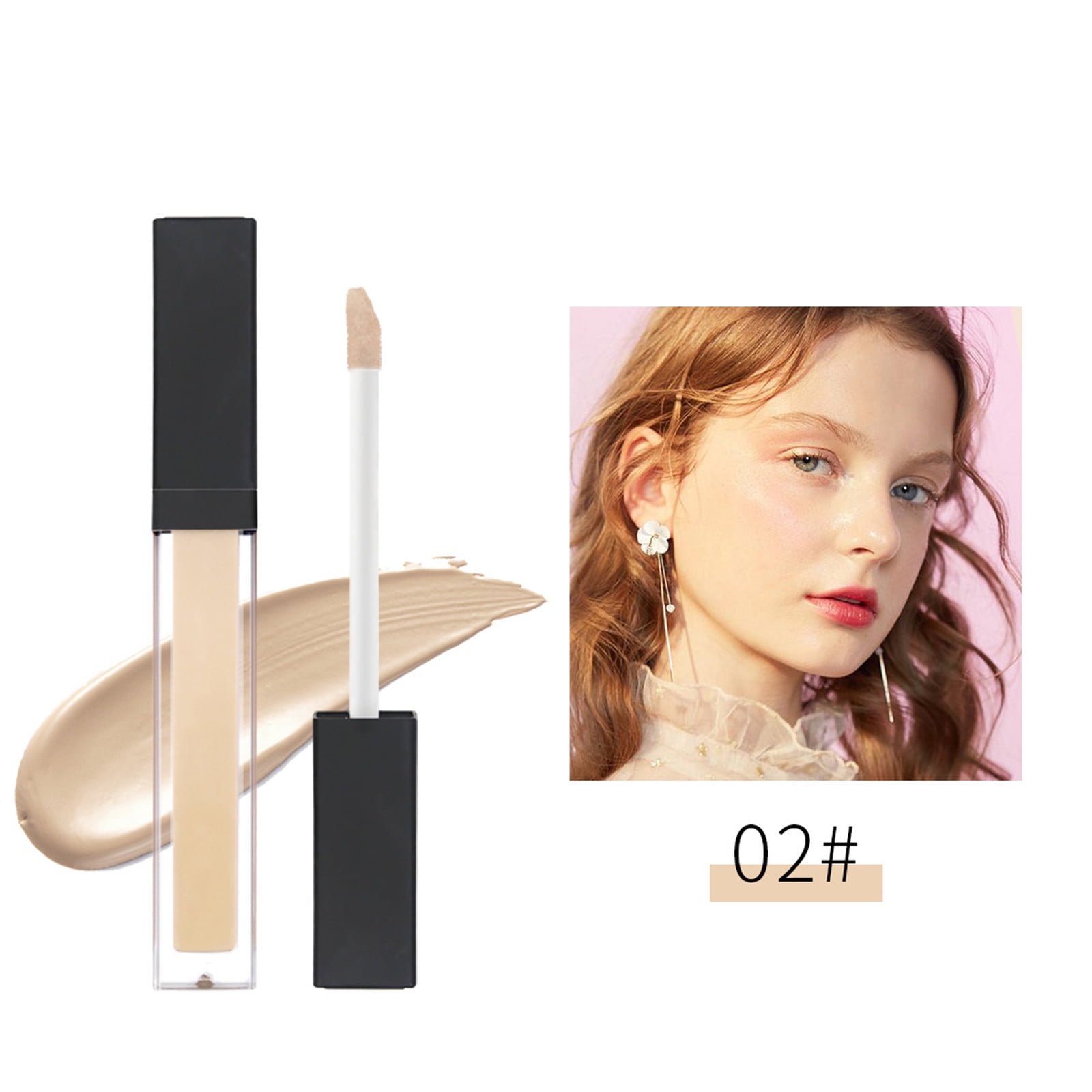 Concealer Covers Dark Circles Covers Marks Natural Makeup Foundation(02)