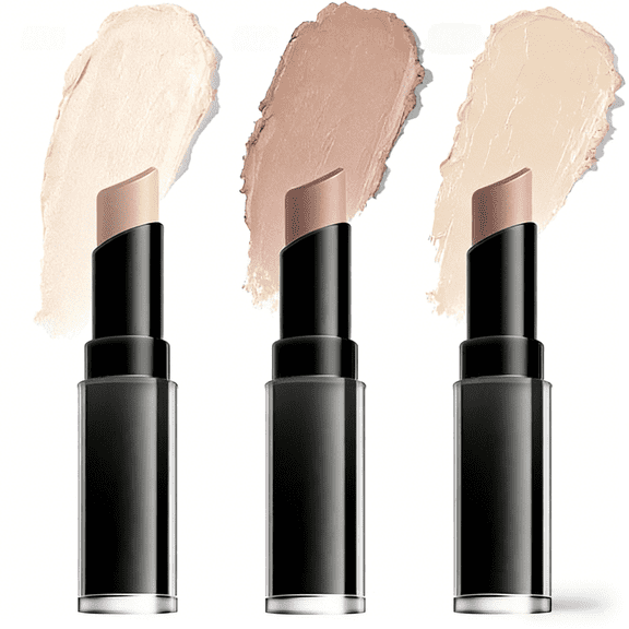 Concealer Foundation Stick, Makeup Multi-Use Highlighter Stick for Face, Professional Makeup Kit for All Skin