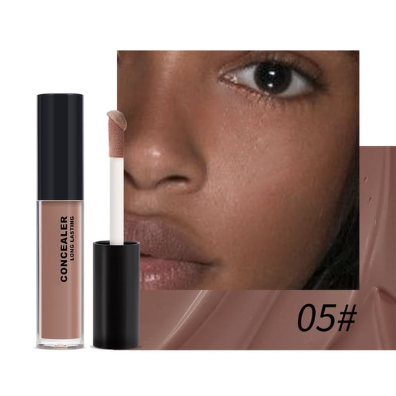 Concealer, Liquid Contouring Concealer, Full Coverage Makeup for Acne Dark Spots Dark Circles and Blemishes, Soft Matte Finish, Brightening Under-Eye Face Makeup