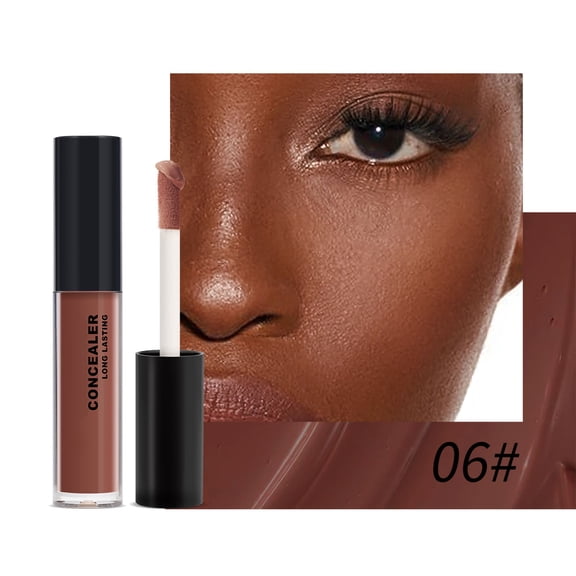 Concealer, Liquid Contouring Concealer, Full Coverage Makeup for Acne Dark Spots Dark Circles and Blemishes, Soft Matte Finish, Brightening Under-Eye Face Makeup