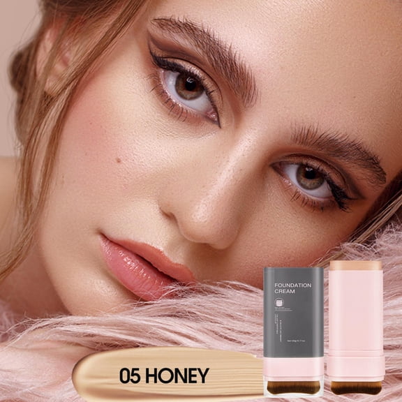Concealer Makeup,Under Eye Concealer,2-in-1 Cream With Built-in Brush Coverage Concealer For Pores And Blemishes Long-Lasting Matte Finish,Moisturizing Oil Control High Coverage Concealer