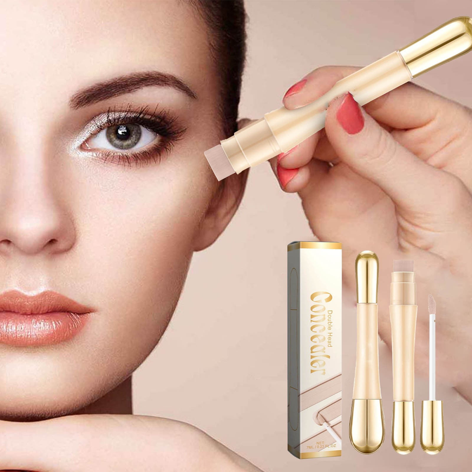 Concealer Stick 2in1 Scar Concealer 99 Foundation for Mature Skin Think