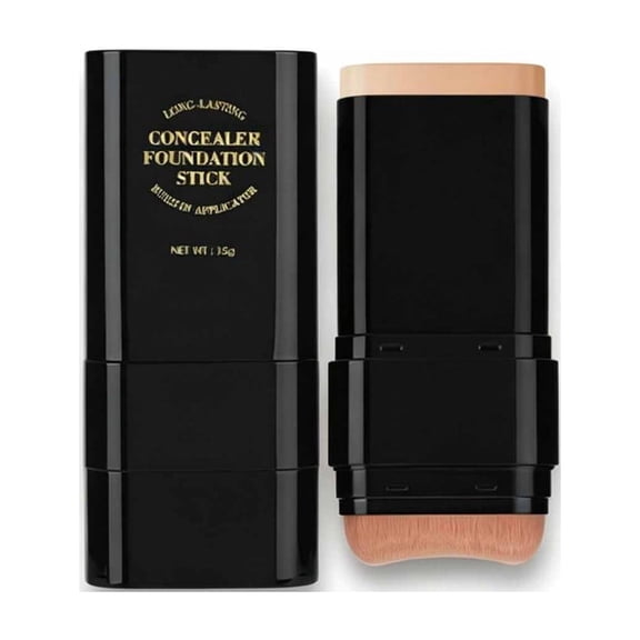 Concealer Stick, Contour Makeup Stick, Double Head Foundation Stick For Nose Shading Highlighting And Daily Makeup