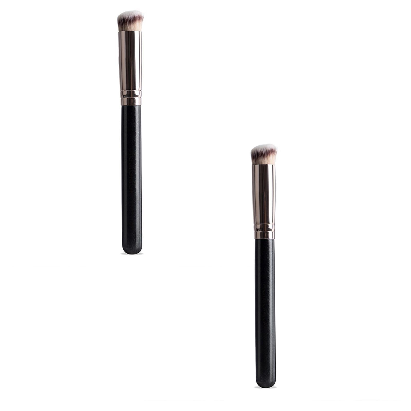 Concealer Under Eye Mini Angled Flat Top Nose Brush For Concealing
