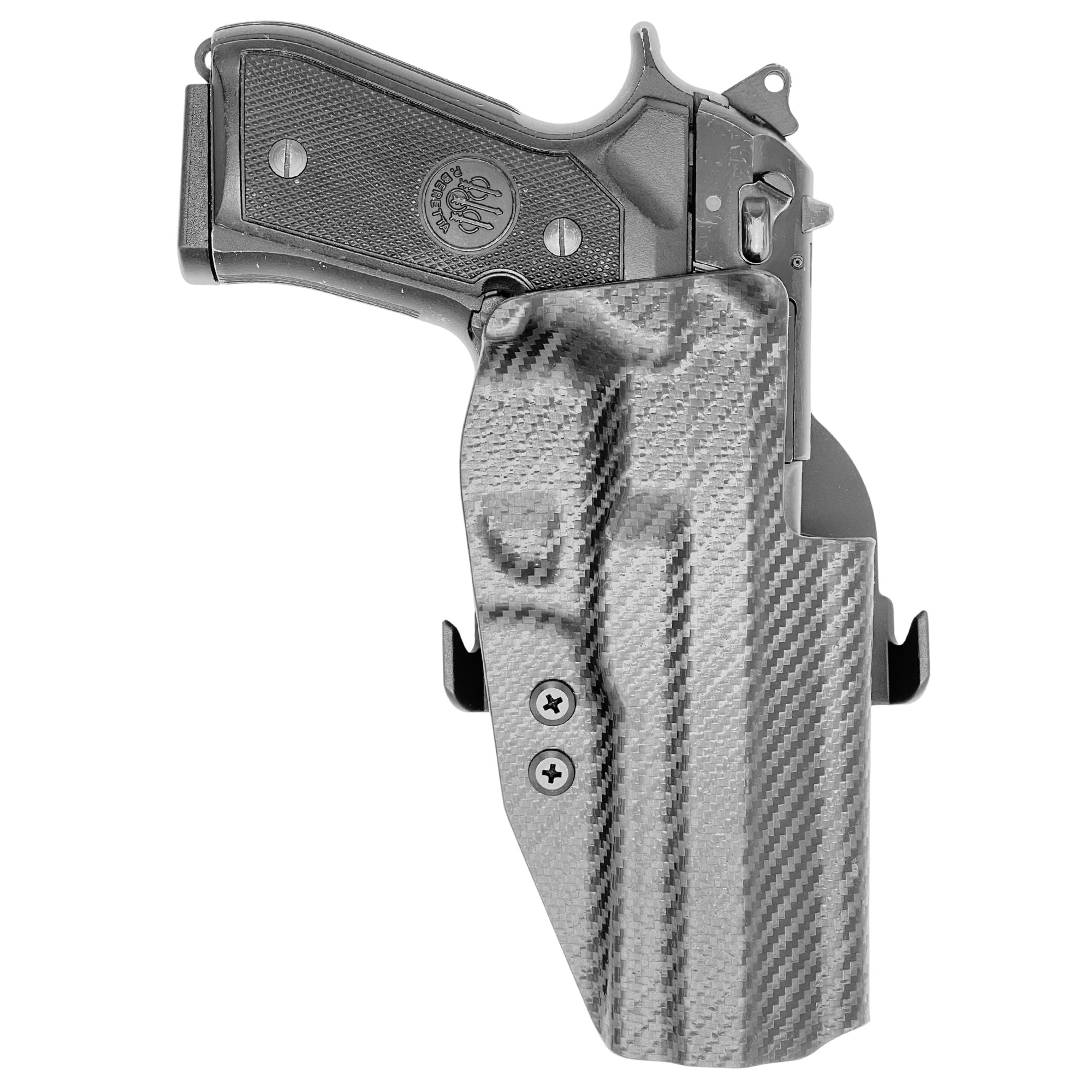 Beretta 92FS Paddle Holster Carbon Fiber Black / Right Hand by Rounded Gear